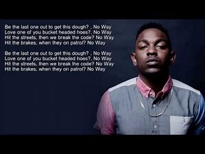 Kendrick Lamar Money Trees HD Lyrics