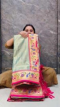 ✨Saree code-WP78✨Website Booking-stwaykar.in✨Price-2850✨Tissue paithani
