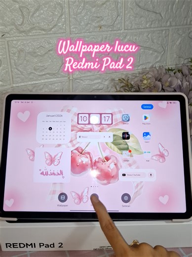 Tutorial Wallpaper Lucu untuk Redmi Pad 2