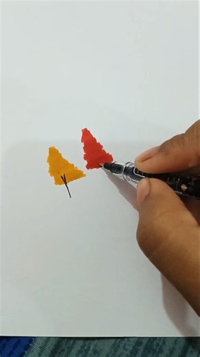 Easy Tree drawing ideas #viral #trending #shorts