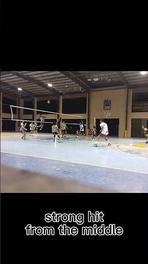 Strong hit from the middle #volleyday #volleyball #metrovolley #highlights