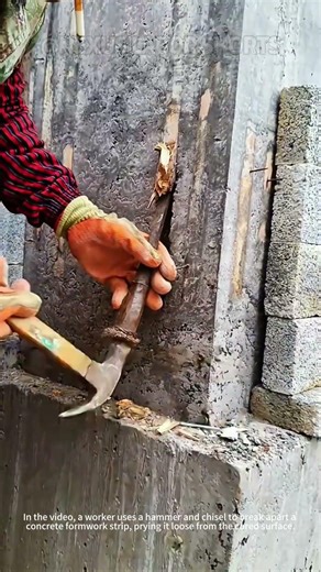Removing Concrete Formwork! Demolition Hack