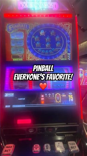 Pinball Bonus! Let’s goo #lasvegas #slot #pinballslot