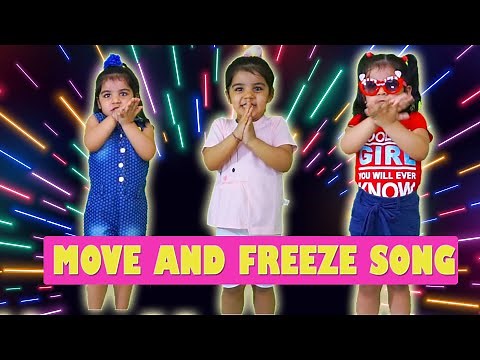 Move And Stop Song | Move And Stop Dance | Move And Freeze Song | Dance And Freeze Song