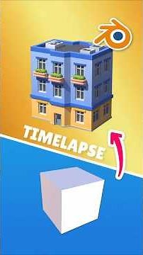 Creating 3D Building in Blender