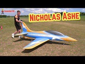 SO SMOOTH ! BIG Havoc RC Turbine Jet piloted by Nicholas Ashe | Popham Model Show 2025