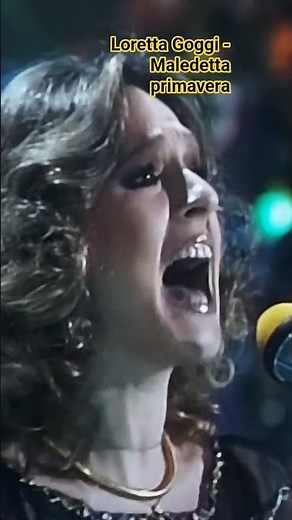 LORETTA GOGGI - MALEDETTA PRIMAVERA (SANREMO 1981)