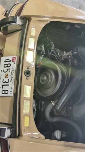 1968 911L warming up for a drive