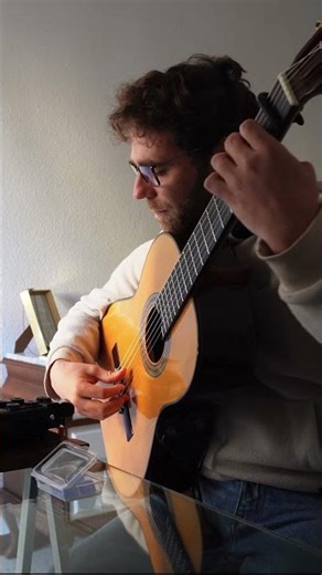 Working on my Paco Peña transcription 🎸 Preparing the lesson for my students