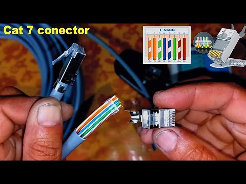 How to Wire Up Ethernet Plugs the EASY WAY! (Cat7 + RJ45 Modular Load Bar connectors)