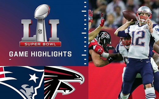 【NFL超级碗】3-28落后也能翻？视频回顾超级碗历史上最大比分逆转