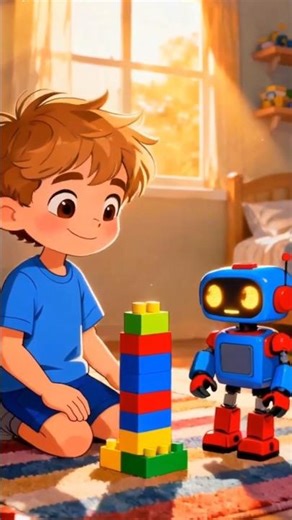 playing with robots 🤖 #short #shortsfeed #shortai