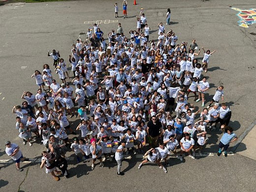 Finished the school year off with the 5th grade clap-out. It’s A Sweet Ride came to fulfill a students someday wish of ice cream for all the 5th graders. Hope everyone has a great summer. See you in August!! 💙🤍 | CK Burns PTO