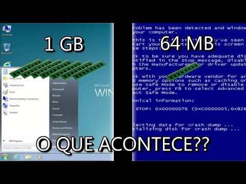 O que acontece se o RAM fica diminuindo no Windows 7 Super Lite