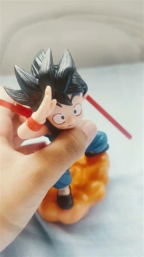 Boneco do Goku criança que ganhei da minha tia!! #anime #dragonball