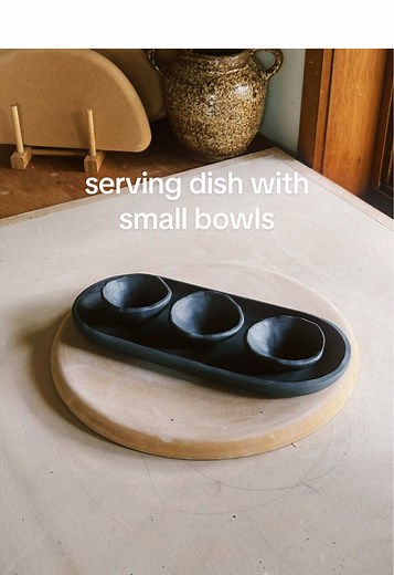 Handbuilt Oblong Tray and Small Dishes Tutorial