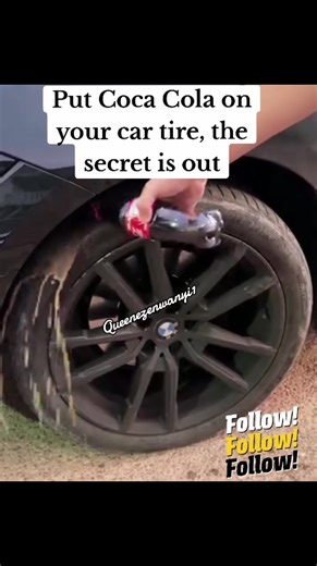How to Make Homemade Tire Shine with Coca Cola