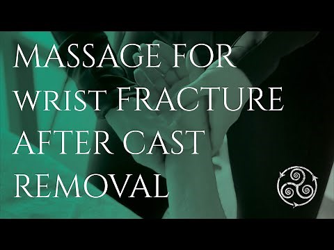 MASSAGE FOR WRIST FRACTURE-After cast removal