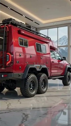 2027 Luxury Toyota 6×6 Luxury Camper 👑 | The World's Ultimate Off-Road Home on Wheels! 🌍 #luxurycars