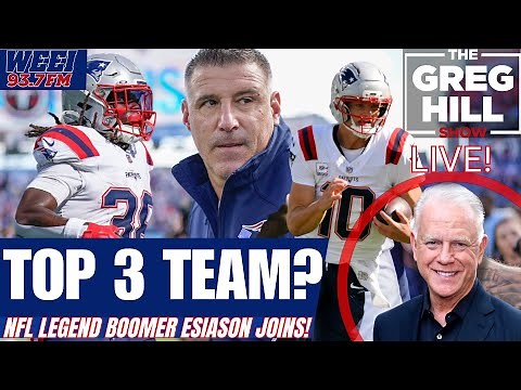 Patriots a Top Team? Maye "Knows Exactly What He's Doing"? Boomer Esiason Joins! |The Greg Hill Show