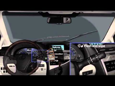 2010-2012 Quick Guide - Lexus Intermittent Windshield Wipers