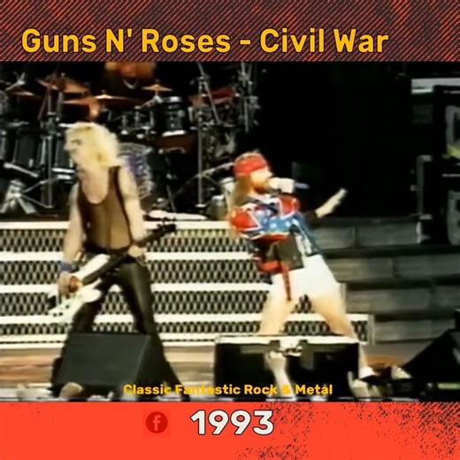 12K views · 485 reactions | Guns N' Roses - Civil War | Classic Fantastic Rock and Metal | Facebook
