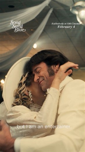 In perfect harmony 💙 Song Sung Blue, exclusively at SM Cinemas on February 4, starring Hugh Jackman and Kate Hudson. | Universal Pictures PH