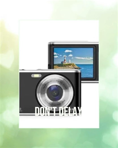 Digital HD Camera Front And Rear Dual Camera Home illumiwave Digital