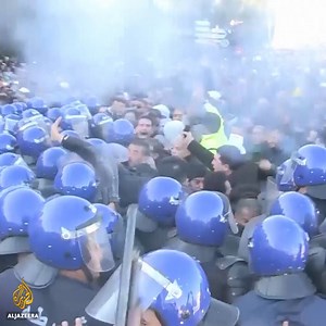 Thousands of protesters gathered across Algeria to protest President Abdelaziz Bouteflika's plans to run for a fifth term. | Al Jazeera English