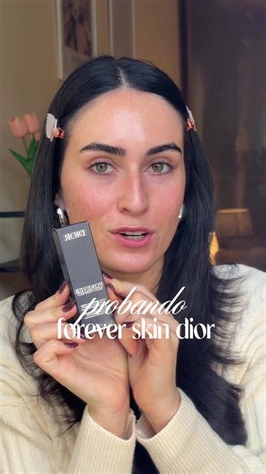 ¿Merece la pena? Probando la base viral en stick de Dior⭐️🤍 #foreverskin #diorfoundation #diormakeup #stickfoundation #viralmakeup