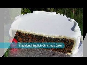Classic English Christmas Cake