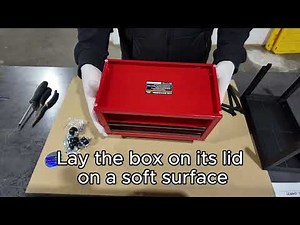 Mini Tool Box Stand / Roll Cart Assembly Instructions