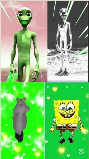 18. Alien Challenge Dance 🛸 Viral 2025 #aliendance #alienremix #memes #dance