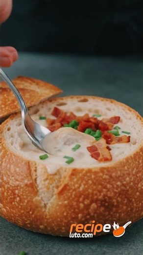 Creamy New England Clam Chowder in 30 Mins 🔥 #cooking #youtubeshorts #shortsfeed #recipe #videos