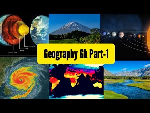 Geography Gk Part-1 | One Word Answers | Static Gk | Important GK