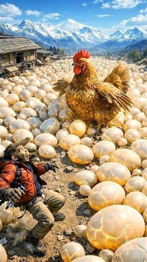 Magical Hen Disaster | Monkey’s Big Mistake Turns Eggs Into Monsters | Nepali Story