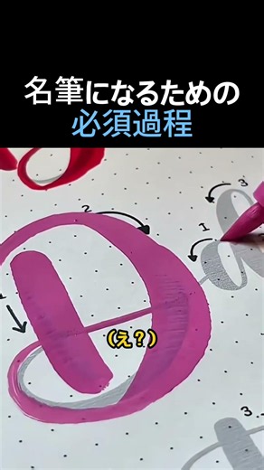[The Path to Beautiful Handwriting] Essential Steps to Mastering Calligraphy #Drawing