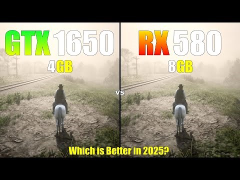 RX 580 vs GTX 1650 : 14 Games Tested - Which is Better in 2025?