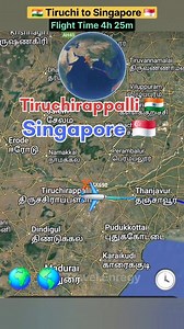1.3M views · 15K reactions | Tiruchirappalli  to Singapore ...