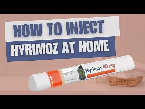 How to Inject Hyrimoz at Home