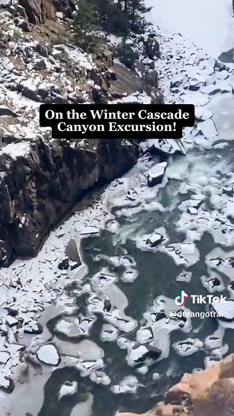 Experience the Cascade Canyon Winter Train Adventure