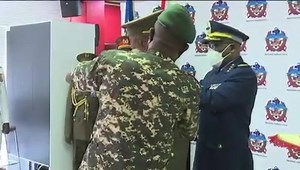 12K views · 281 reactions | The Chief of the Defence Force, Air Marshal Martin Kambulu Pinehas conferred ranks to Generals and Senior Officers of the Namibian Defence Force today, 4th February 2022 at the Defence HQ. | The Ministry of Defence and Veterans Affairs | Facebook
