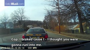 Clifton cop faces probe after brake-checking motorist