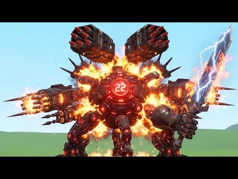 NEW EVOLUTION Of OMNIDROID V. 22 Phase1 All Versions Grow Bigger in Garry’s Mod!