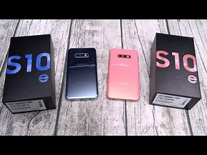 Samsung Galaxy S10E - Unboxing And First Impressions