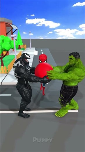 The Problem is solved #spiderman #marvelhero #hulk #venom #trending