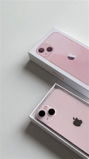 Unboxing iPhone13 Pink🫧🌷 #fyppppppppppppppppppppppp #fyp #iphone #unboxing