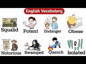 English Words with Simple Sentences || Vocabulary with Examples