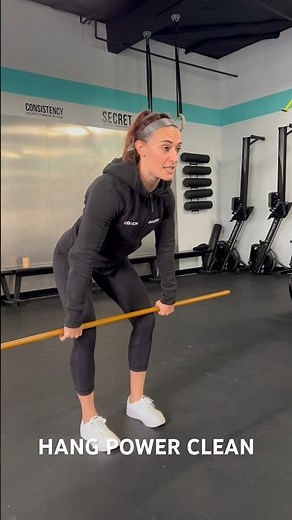 Hang Power Clean technique #crossfit #technique
