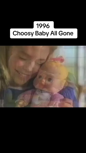 1996 Choosy Baby All Gone. #nostalgia #90s #90sthrowback #90skids #1990sthrowback #90scommercial #90sgirls #babyallgone